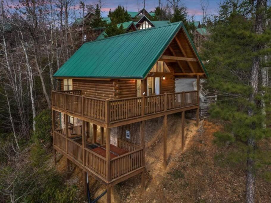 Breathtaking Views Of The Smokies, 3 Mins To Gatlinburg Villa Bagian luar foto