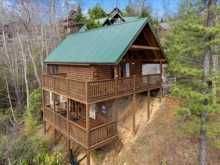Breathtaking Views Of The Smokies, 3 Mins To Gatlinburg Villa Bagian luar foto